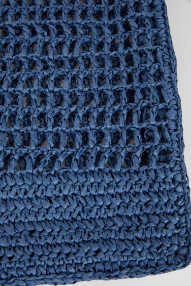 Woman Straw Shopping Bag