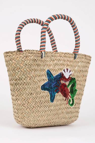 جنطة قش نسائي