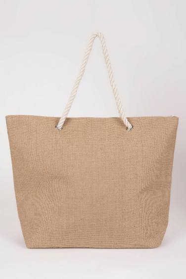 جنطة يد قش نسائي