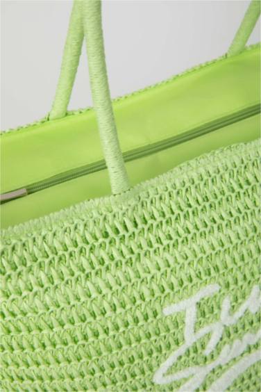 Kadın Hasır Omuz Çantası