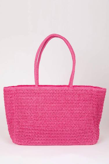 Woman Straw Shoulder Bag