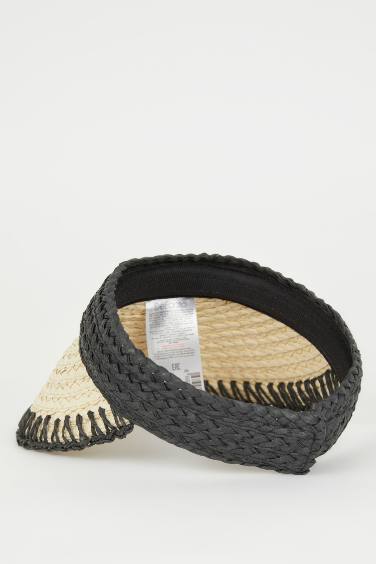 طاقية فيزور حريمي أسود