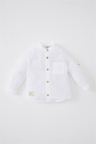 Chemise à Manches Longues Texturée Pour Bébé Garçon
