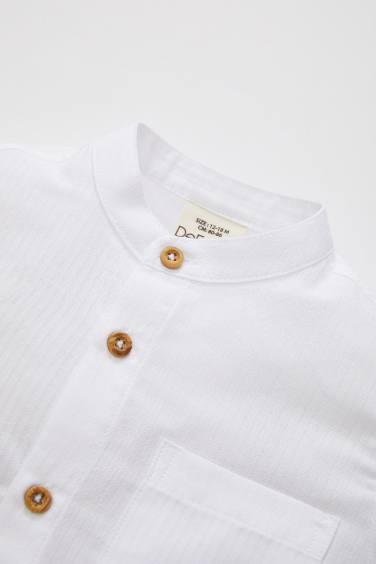 Chemise à Manches Longues Texturée Pour Bébé Garçon