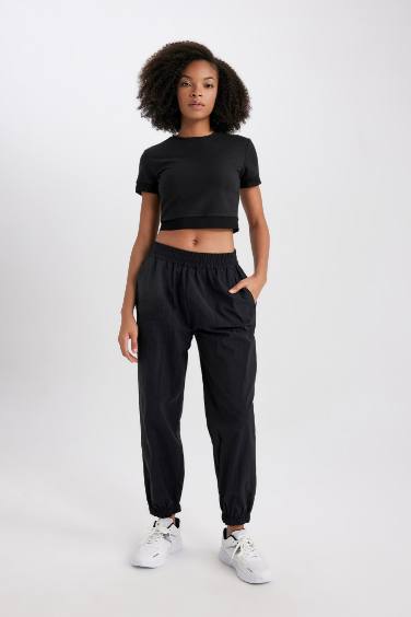 DeFactoFit Oversize Fit Parachute Trousers