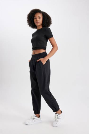 DeFactoFit Oversize Fit Parachute Trousers