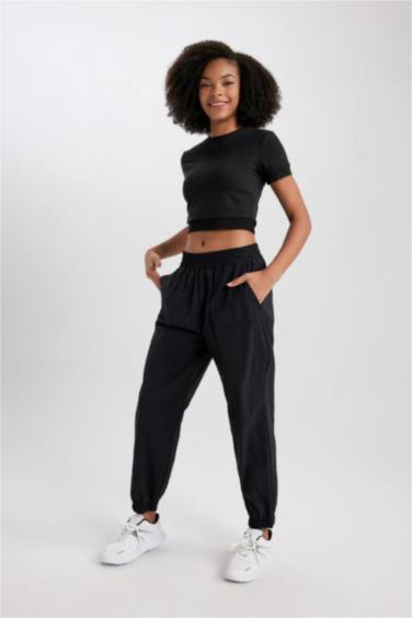 DeFactoFit Oversize Fit Parachute Trousers