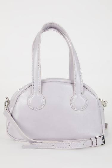 Faux Leather Hand Bag