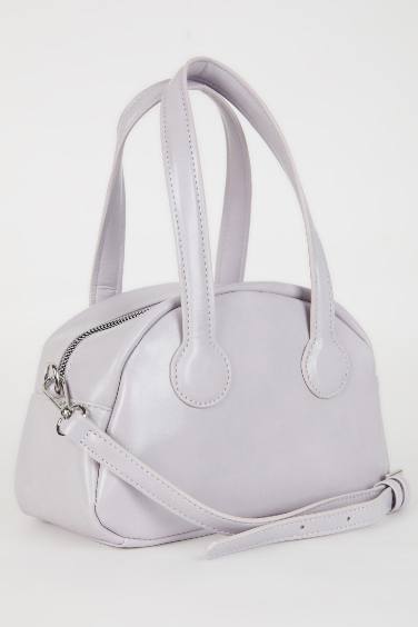 Faux Leather Hand Bag