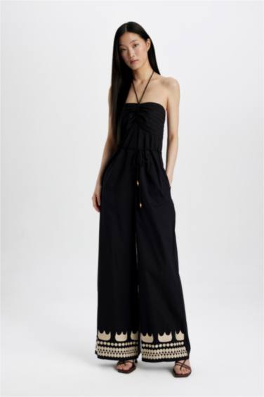 جمبسوت بوبلين بدون حمالات بدون ردن