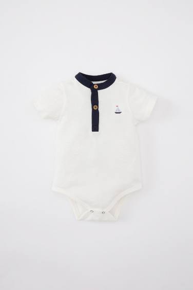 Baby Boy Short Sleeve Short Sleeve Snap Body