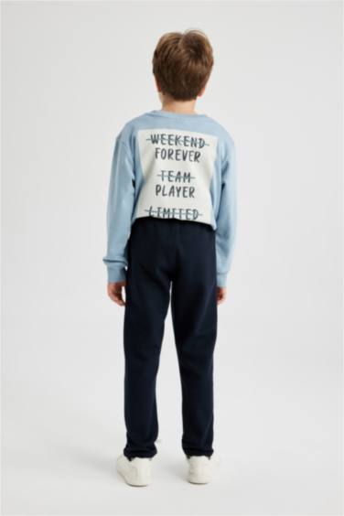 Boy Regular Fit Pique Pant