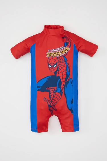 Maillot de Bain à Manches Courtes Marvel Comics pour Garçon