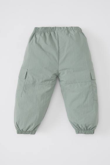 Pantalon Parachute Cargo à Jambe de Jogging Pour Bébé Fille