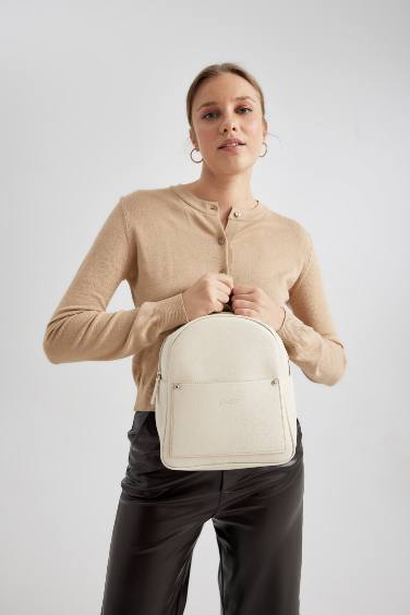 Women Faux Leather Backpack