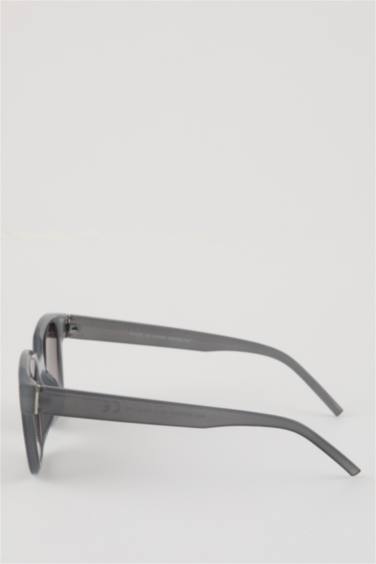 Woman Square Plastic Sunglasses