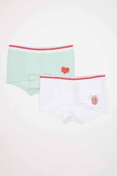 Girl Cotton 2 piece Boxer