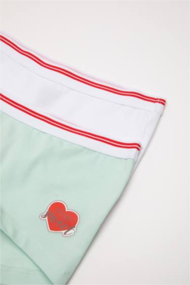 Lot de 2 Boxers en coton pour fille