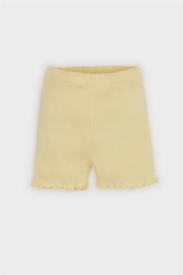 سيت بيبي بناتي شورت تيشيرت فلورال مضلع - قطعتين