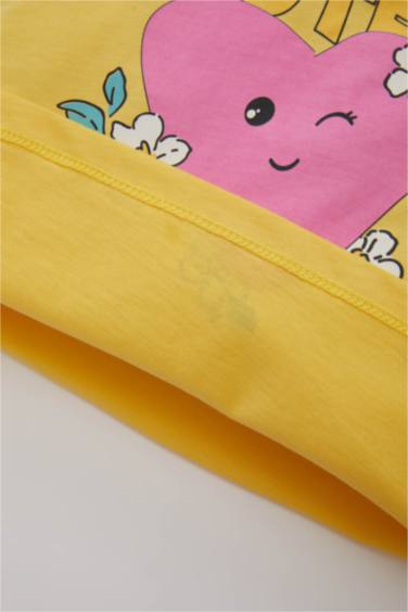 Baby Girl Printed T-Shirt Shorts 2 Piece Set