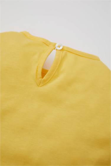 Baby Girl Printed T-Shirt Shorts 2 Piece Set