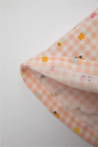 فستان بناتي قصة عادية بدون كم