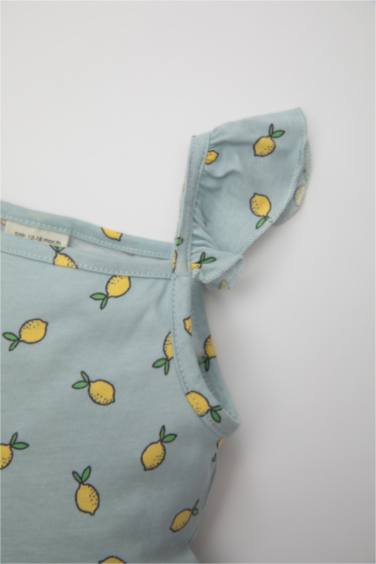 Baby Girl Patterned Sleeveless Dress