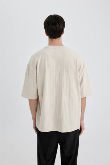 Loose Fit Crew Neck Short Sleeve T-Shirt