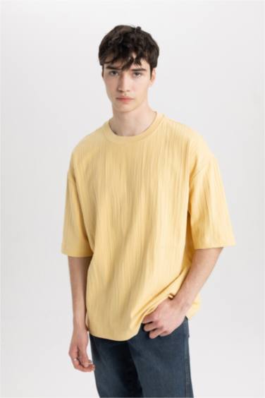 Loose Fit Crew Neck Short Sleeve T-Shirt