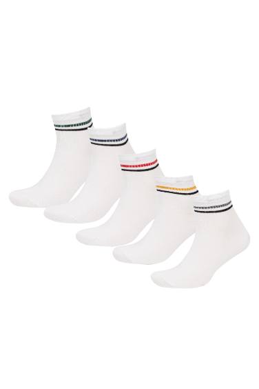 Man 5 Piece Cotton Socks