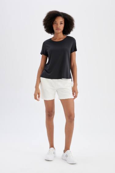 DeFactoFit Standard Fit Modal T-Shirt