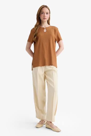 Crew Neck Short Sleeve T-Shirt