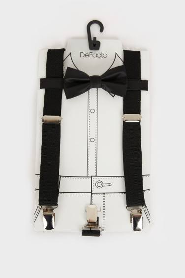 Boy Bow Tie Suspender 2 Piece Set