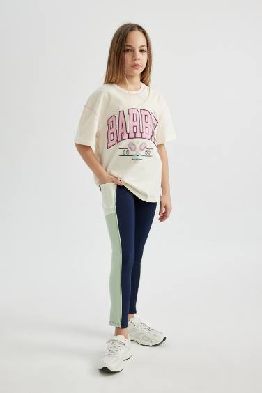 Legging long avec détails de poches pour fille