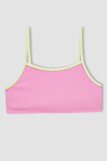 طقم بكيني بناتي - قطعتين