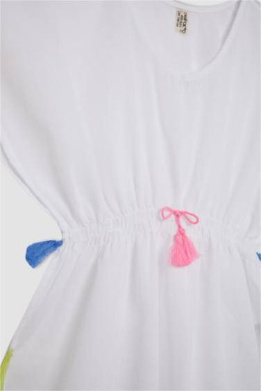 فستان بحر بناتي قطن