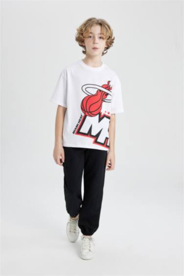 Футболка оверсайз NBA Miami Heat для мальчиков