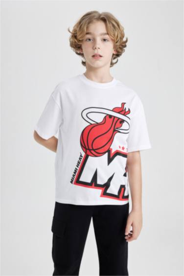 Футболка оверсайз NBA Miami Heat для мальчиков