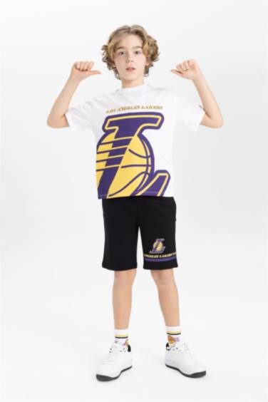 Шорты стандартного кроя из тонкой ткани для мальчиков