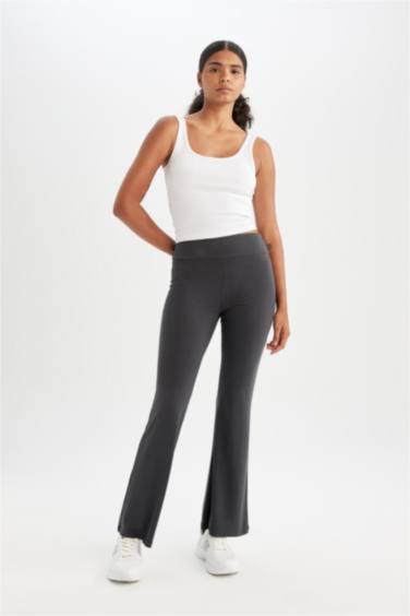 İspanyol Paça Sporcu Modal Pantolon