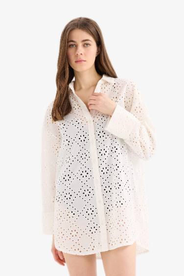 لبس بحر قطن قصة عادية من Fall in Love