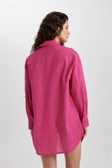 لبس بحر قطن قصة عادية من Fall in Love