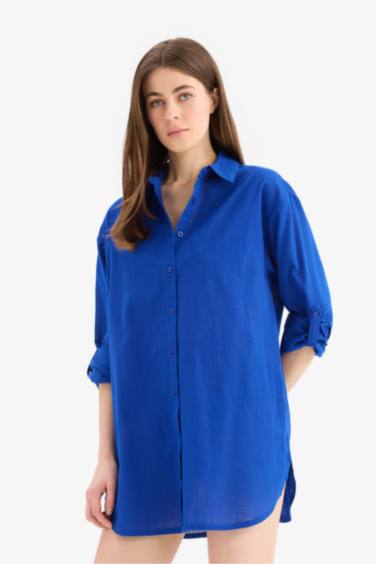 Robe de plage en coton à coupe régulière de Fall in Love