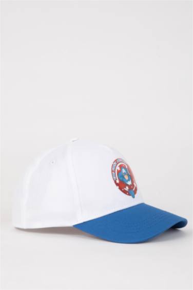 Boy Cotton Printed Avengers Hat