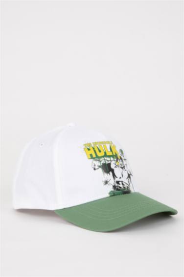 Boy Gabardine Printed Avengers Hat