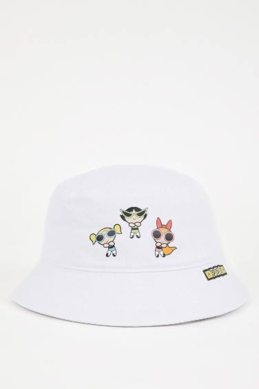 Қыздарға PowerPuff Girls Лицензиялық шелек қалпақ