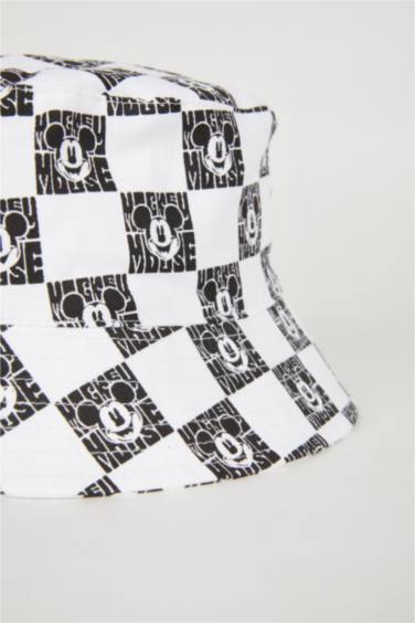 Girl Gabardine Printed Mickey & Minnie Licensed Hat