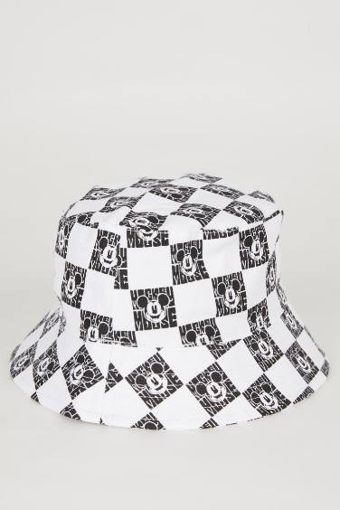 Girl Gabardine Printed Mickey & Minnie Licensed Hat