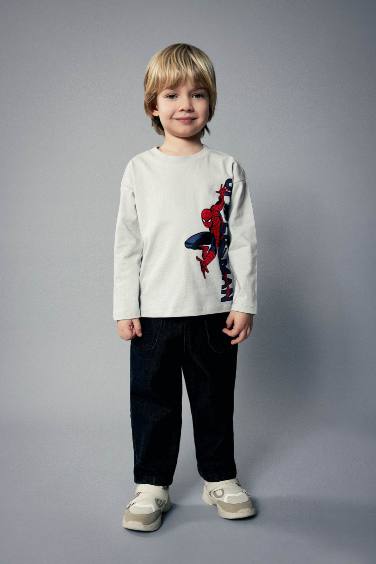 Boy Baby Marvel Comics Cotton Long Sleeve T-Shirt