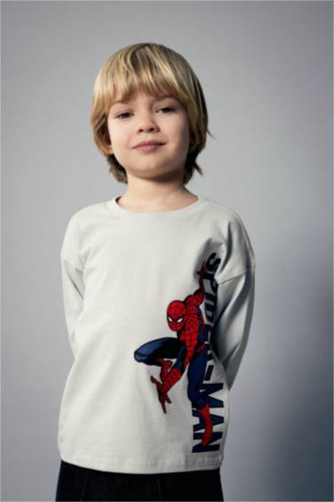 Boy Baby Marvel Comics Cotton Long Sleeve T-Shirt